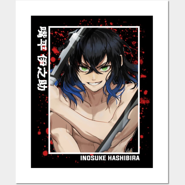 Inosuke Hashibira - Demon Slayer Wall Art by Otaku Emporium